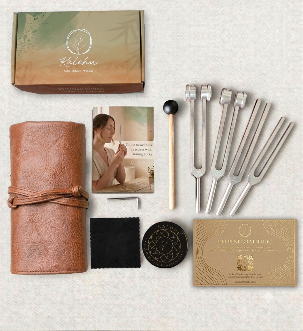KALOHU healing tuning fork set